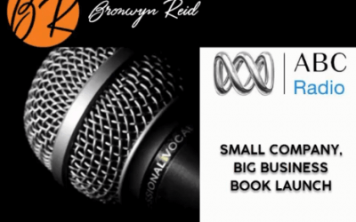SCBB Book Launch . Bronwyn Reid . ABC Live