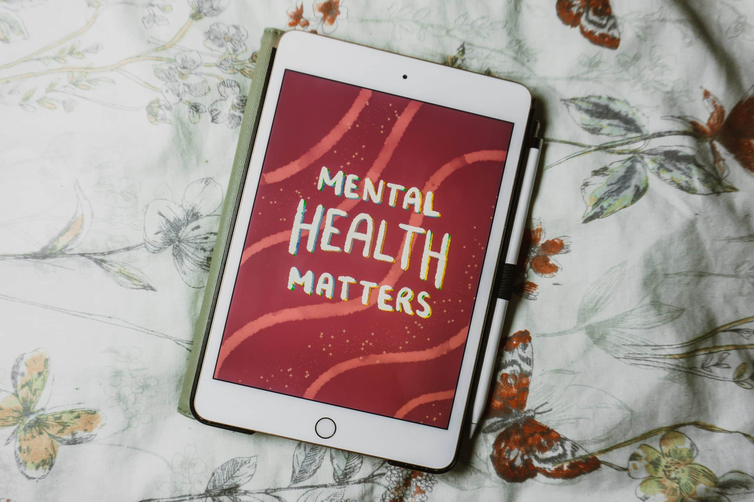 mental health matters message