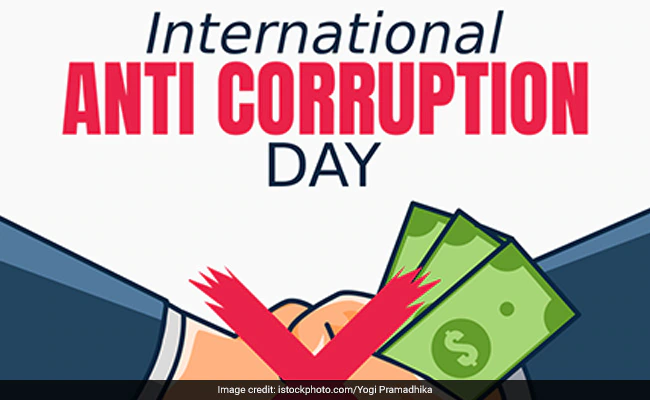 international anti corruption day logo